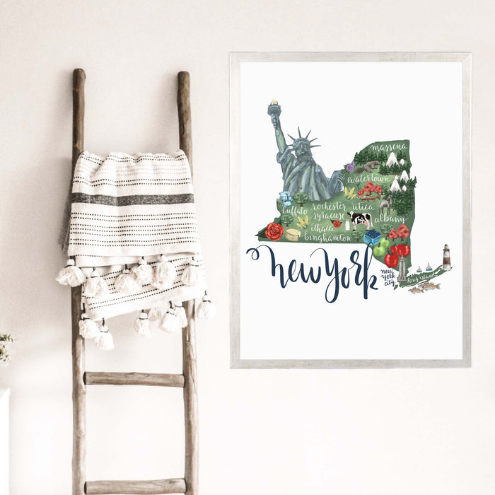 5"x7" / Art Print / Antique Silver