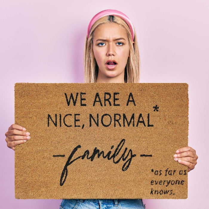 Urban Products Nice Normal Family Doormat (45x75cm) | Koop.co.nz