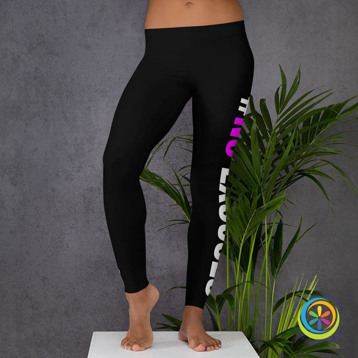 #NO EXCUSES Full Length Leggings-ShopImaginable.com