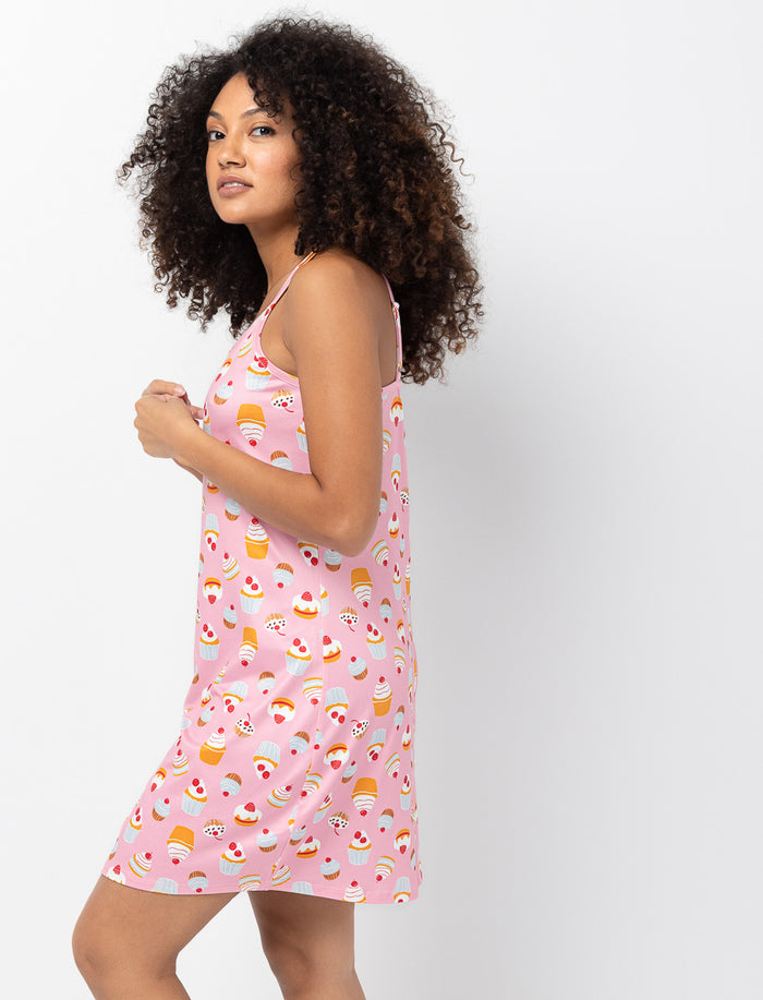 Nuisette à motifs