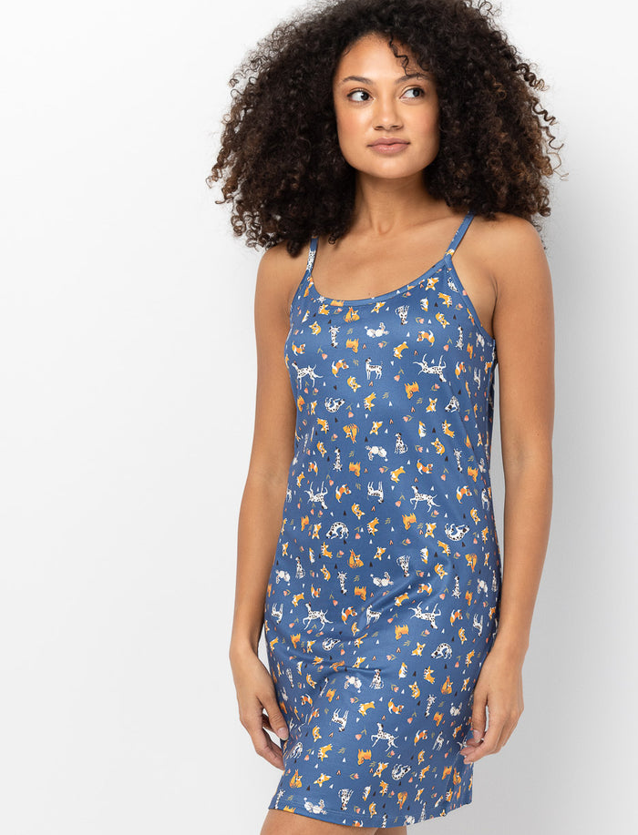 Nuisette à motifs