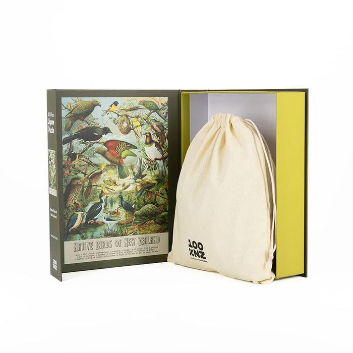 100% New Zealand NZ Native Birds Jigsaw Puzzle (1000pc) | Koop.co.nz