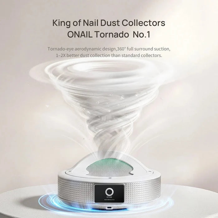 O NAIL AI Complete Pro Set — Lamp Pro Max + Drill + Dust Collector + Arm Rest, White Tools O NAIL