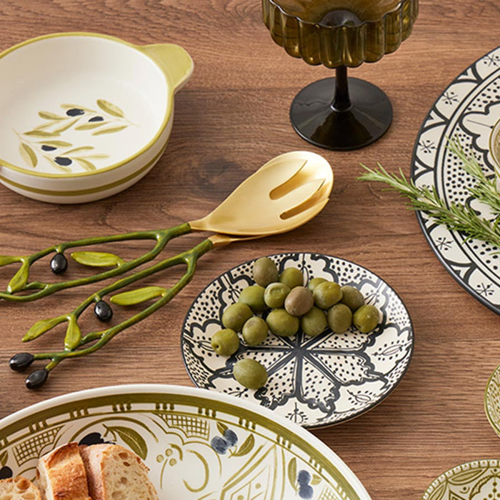 Assemble Oamra Olive Salad Servers | Koop.co.nz