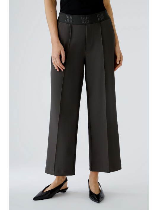 Oui Trousers Espresso