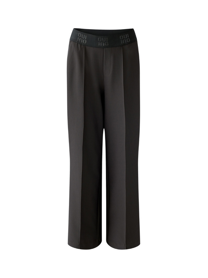 Oui Trousers Espresso