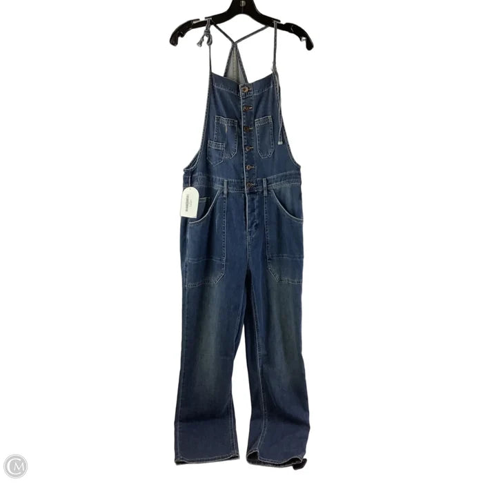 Overalls By Miou Muse In Blue Denim, Size: L