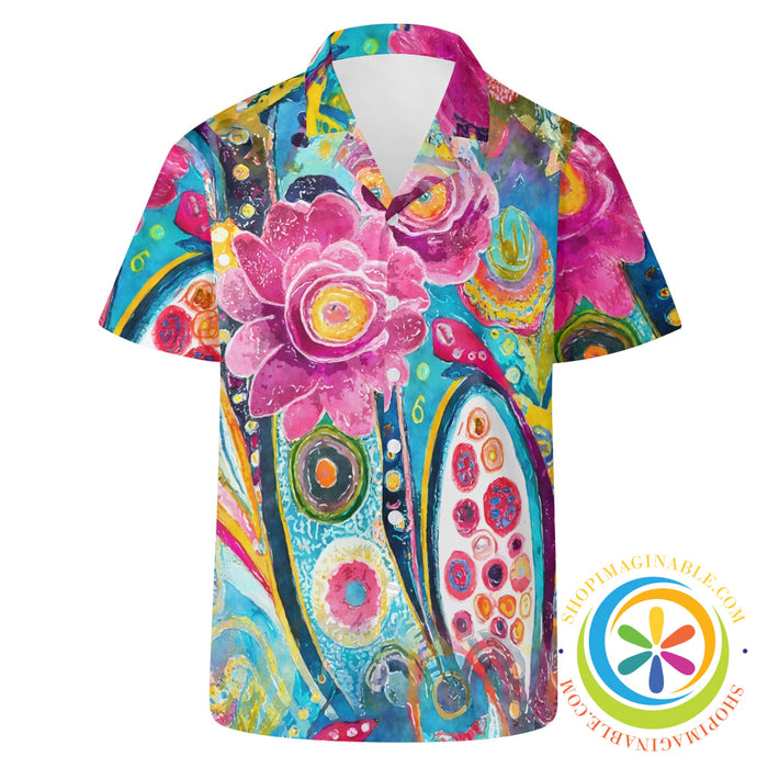 Paint Me Floral Hawaiian Casual Shirt