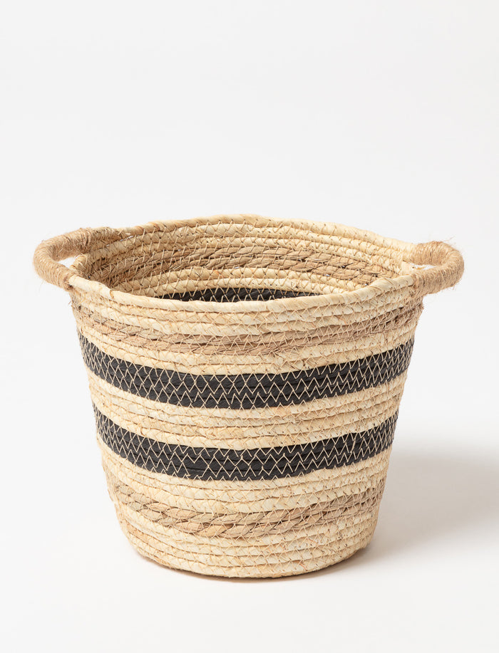 Panier à rayures
