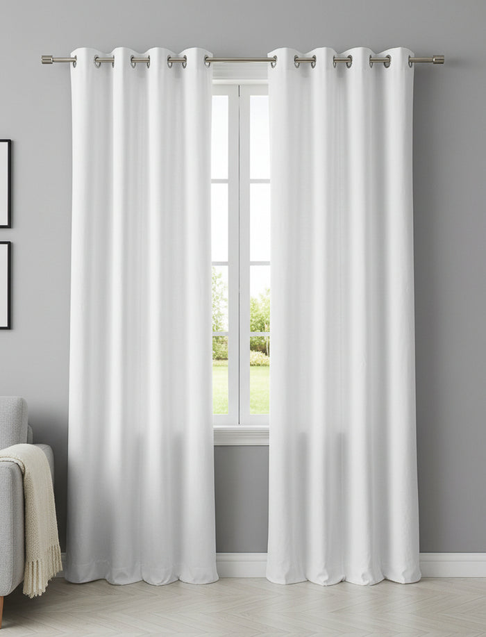 Panneau de rideau coupe-lumière texturé