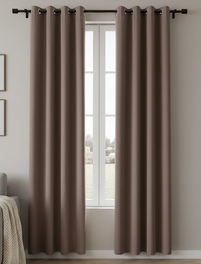 Panneau de rideau coupe-lumière