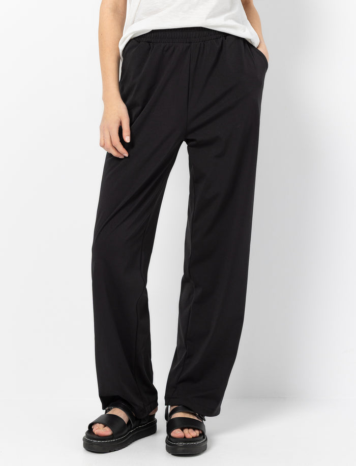 Pantalon à enfiler à jambe large