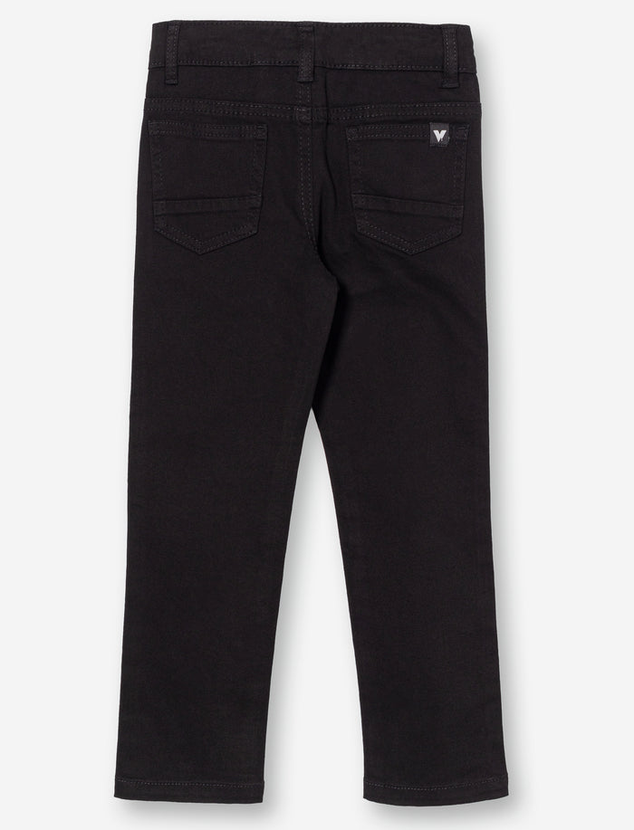 Pantalon à jambe droite en sergé pour garçon