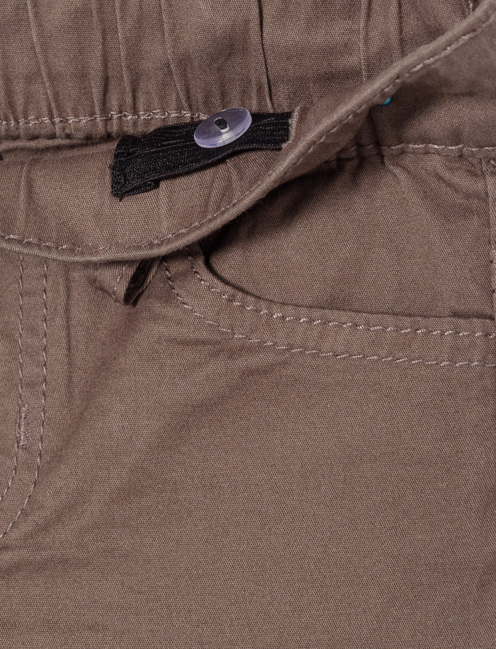 Pantalon à jambe droite uni pour bébé garçon