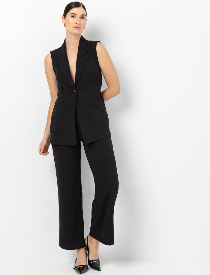 Pantalon à jambe large scuba