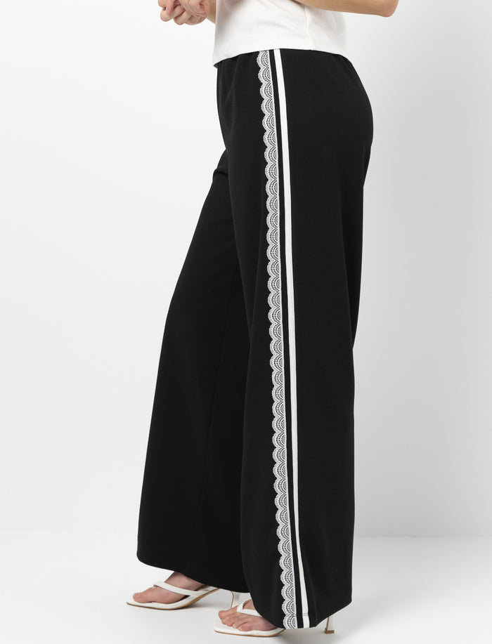 Pantalon à jambes larges
