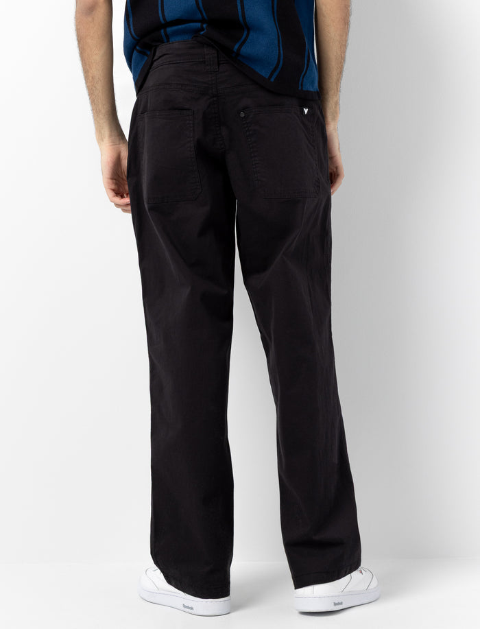 Pantalon à jambes larges