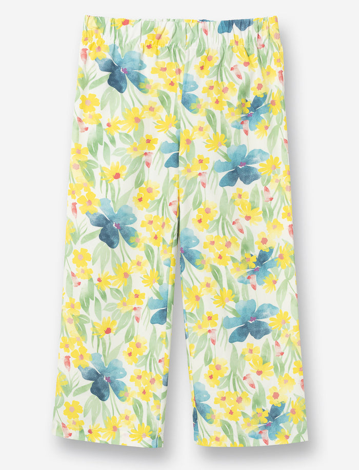 Pantalon à taille élastique Tropicana