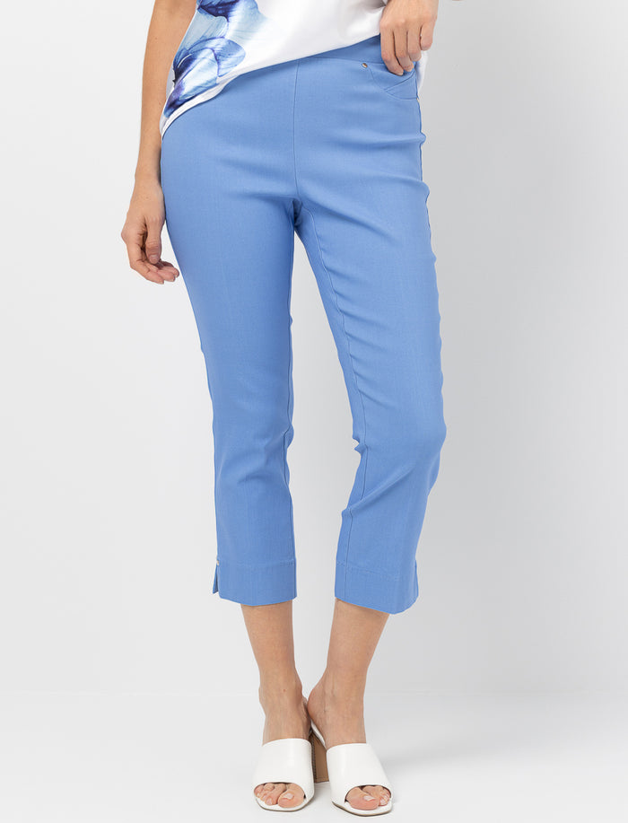 Pantalon capri à enfiler