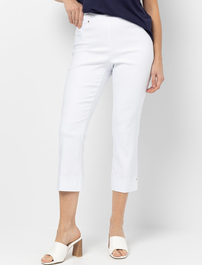 Pantalon capri à enfiler