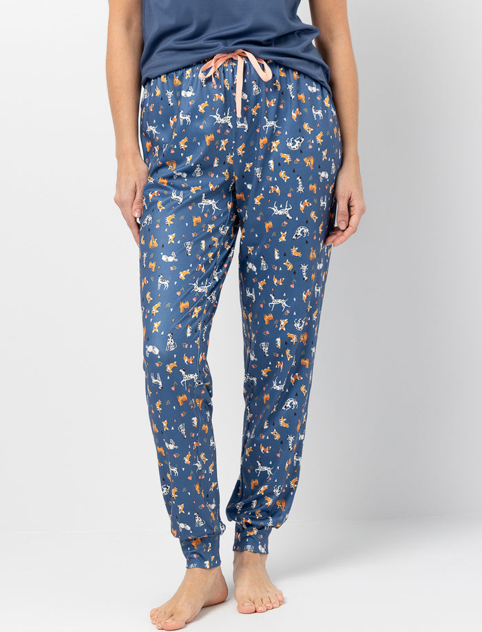 Pantalon de pyjama à taille élastique