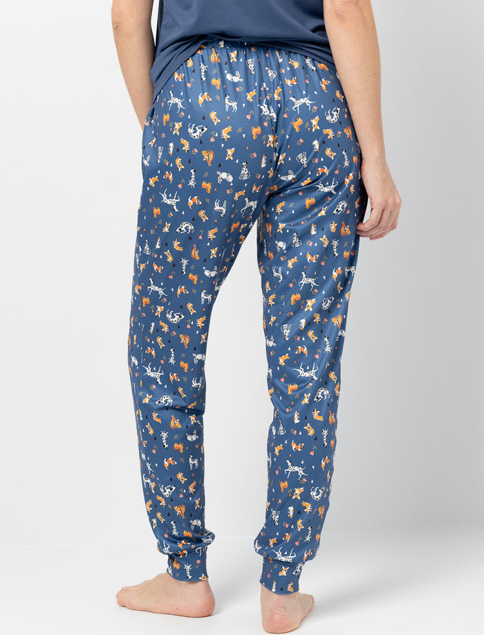 Pantalon de pyjama à taille élastique