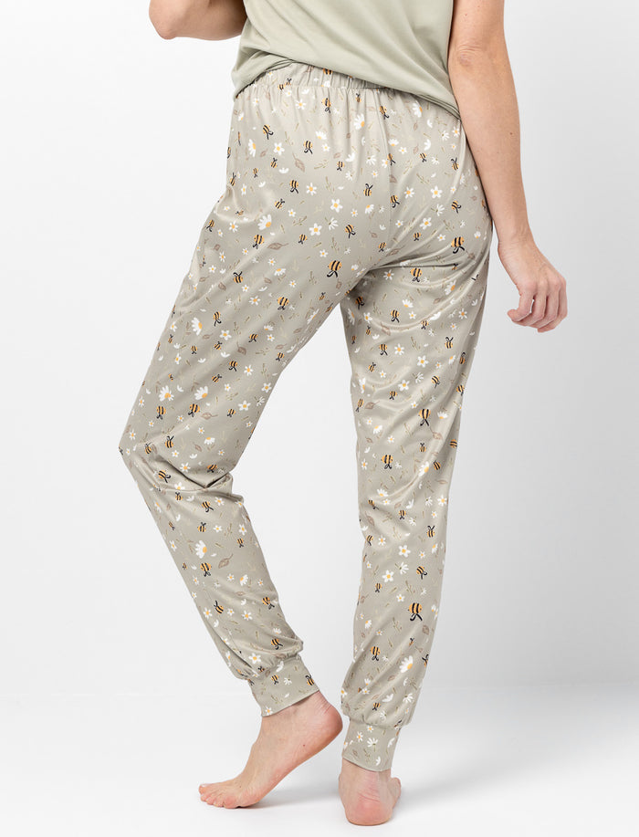 Pantalon de pyjama à taille élastique