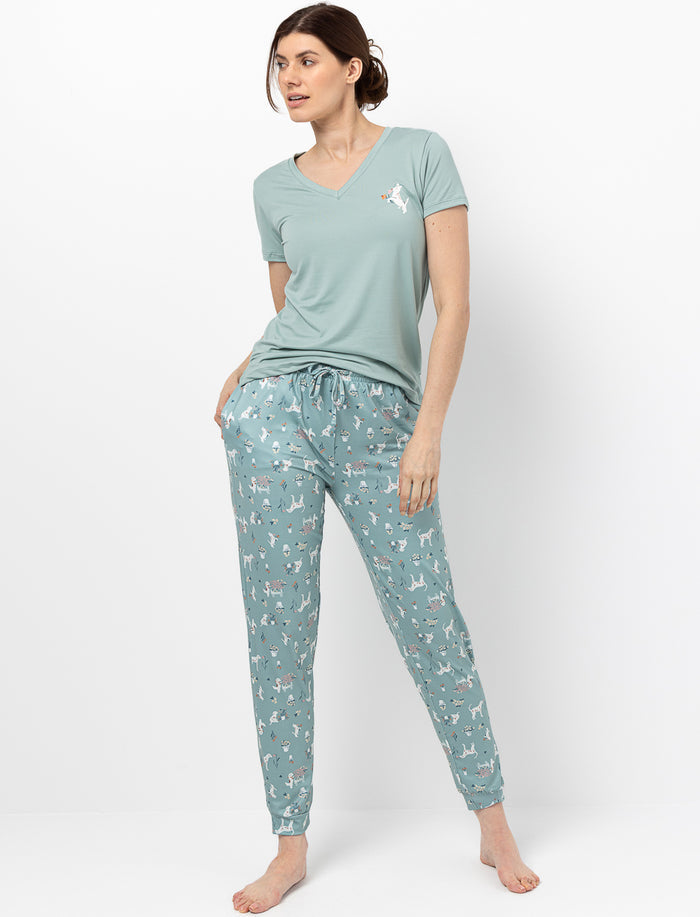Pantalon de pyjama imprimé