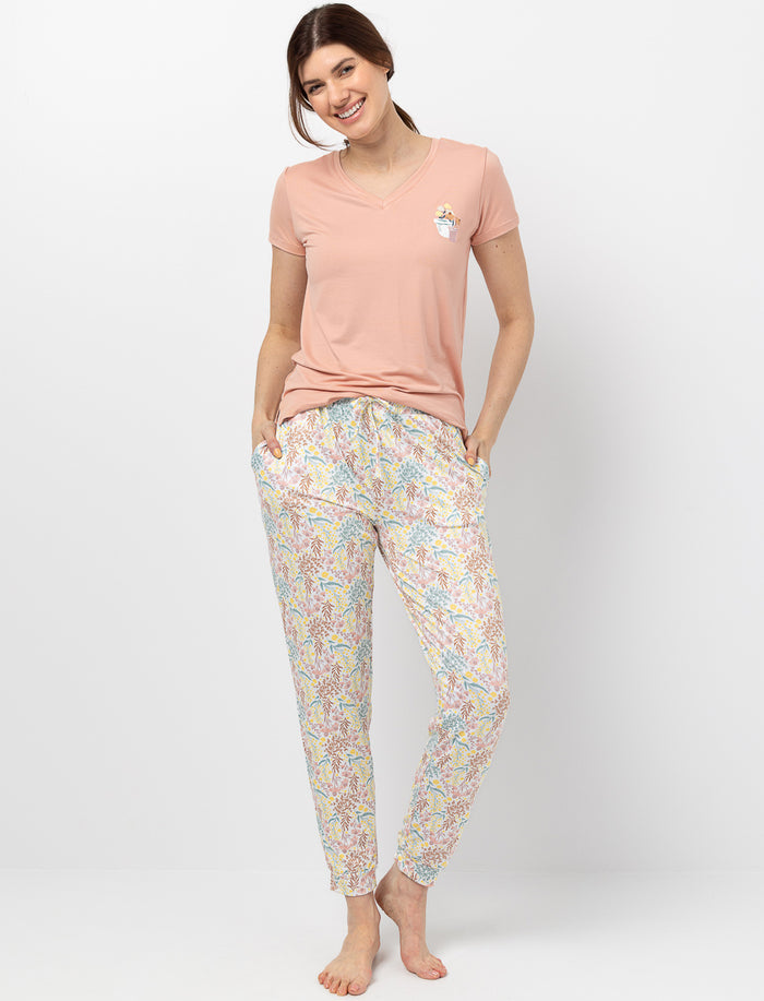Pantalon de pyjama imprimé