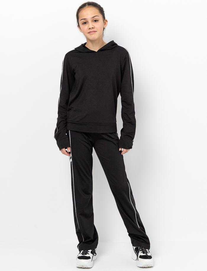 Pantalon de sport à bandes contrastantes