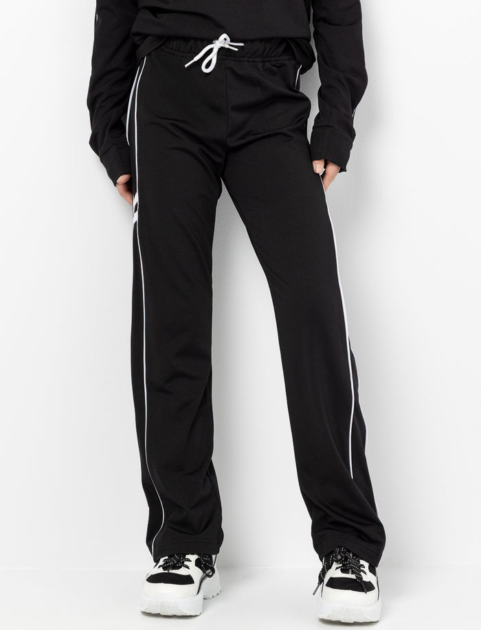 Pantalon de sport à bandes contrastantes