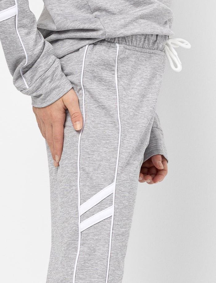 Pantalon de sport à bandes contrastantes
