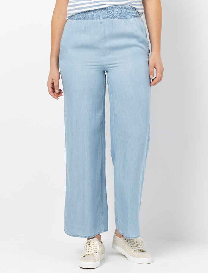 Pantalon décontracté à jambe large