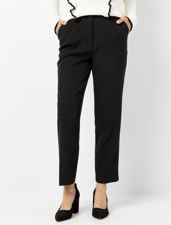 Pantalon droit à pinces