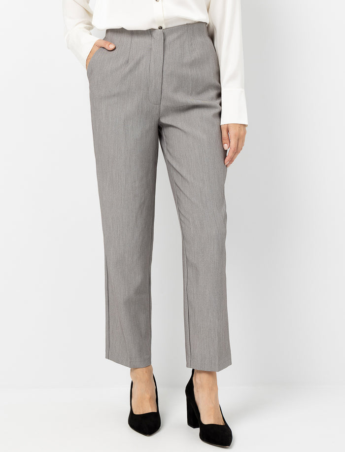 Pantalon droit à pinces