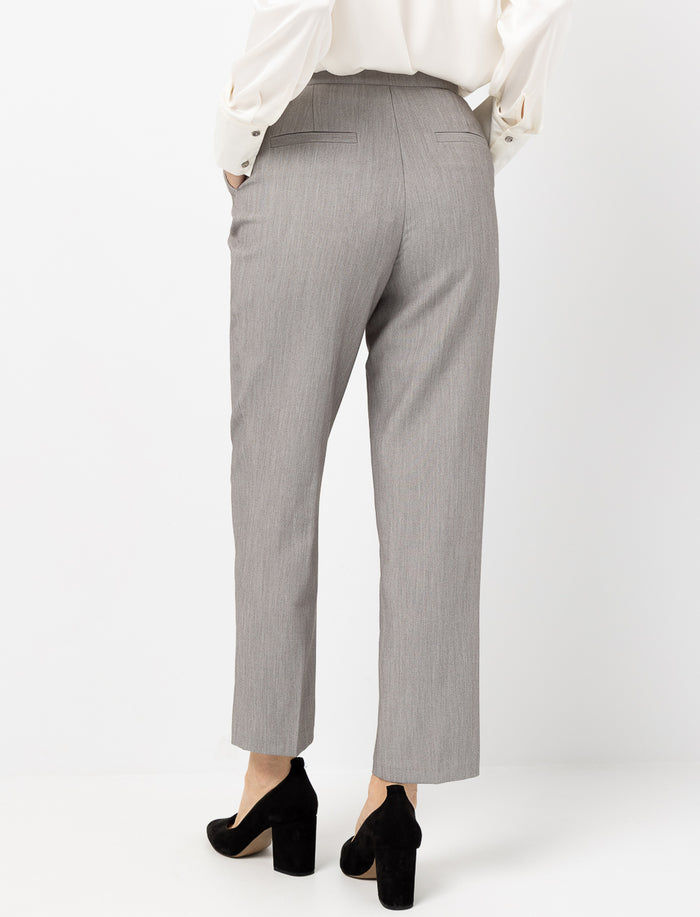 Pantalon droit à pinces