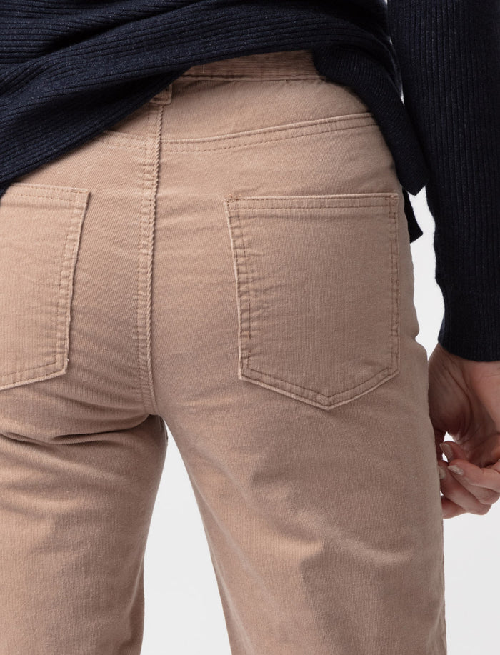 Pantalon droit à taille régulière