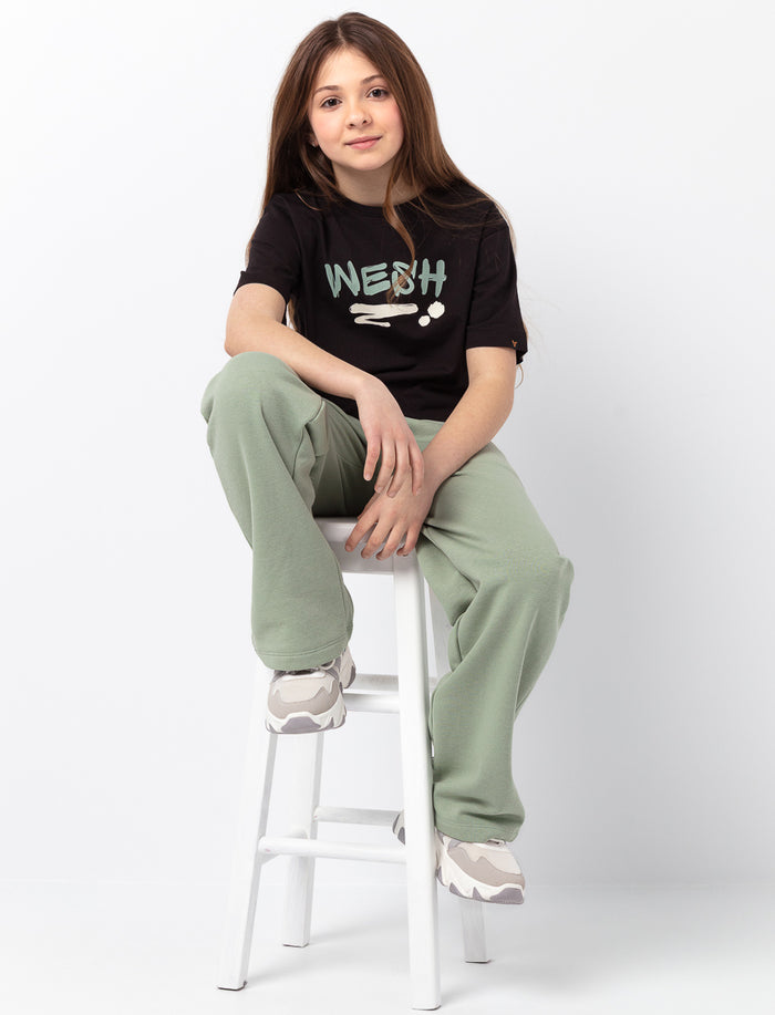 Pantalon en coton ouaté