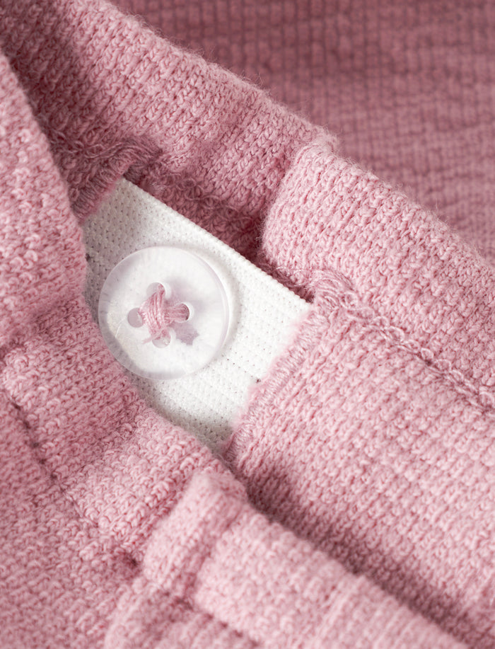 Pantalon en coton uni pour bébé fille
