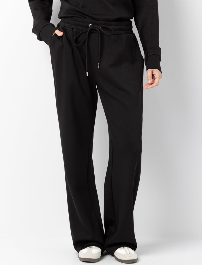 Pantalon en modal à jambe large pour femme