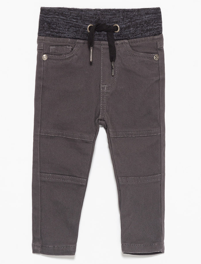 Pantalon étroit à enfiler