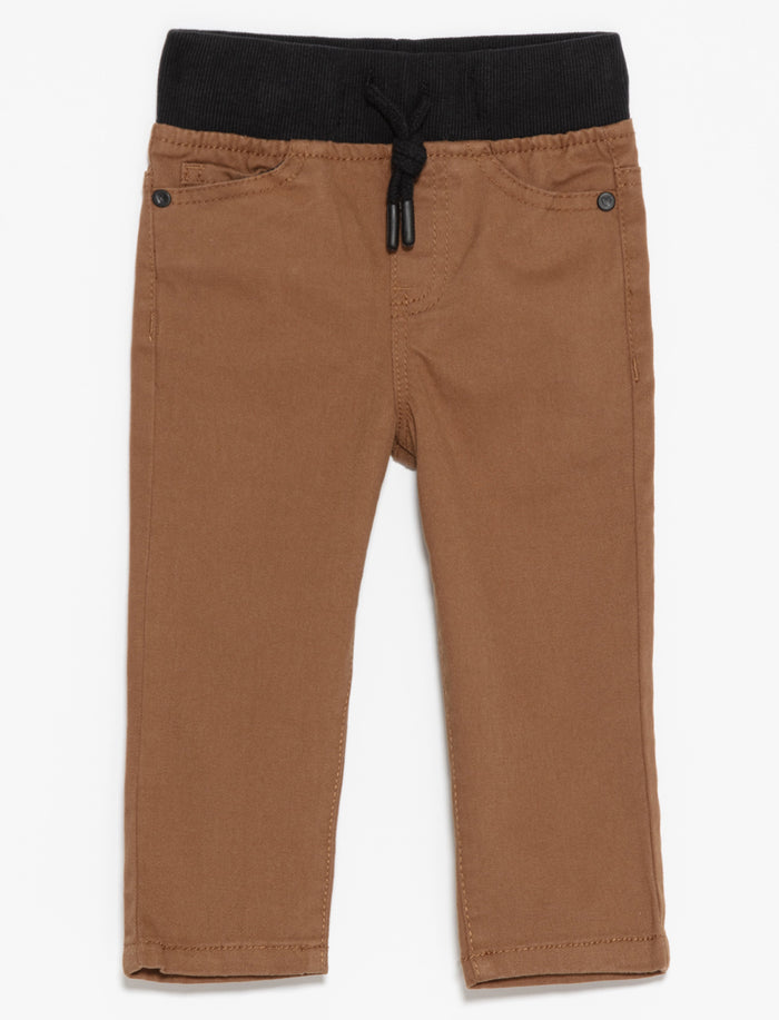Pantalon étroit à enfiler