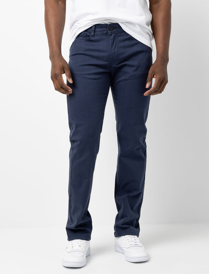 Pantalon étroit à taille régulière