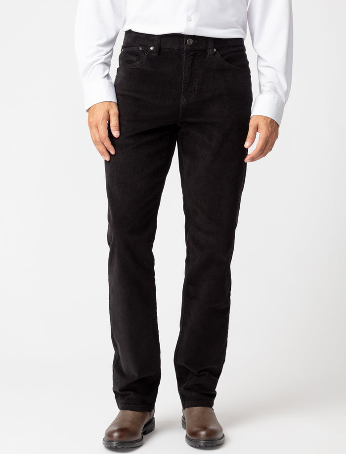 Pantalon étroit en velours côtelé