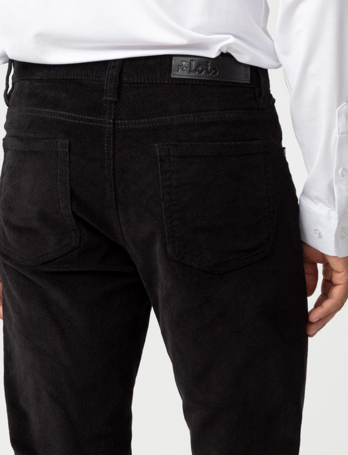 Pantalon étroit en velours côtelé
