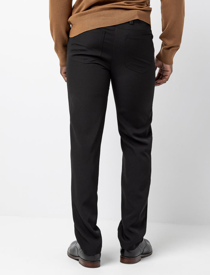 Pantalon habillé droit extensible
