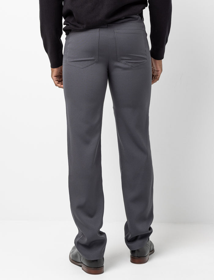 Pantalon habillé droit extensible