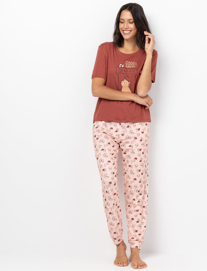 Pantalon imprimé