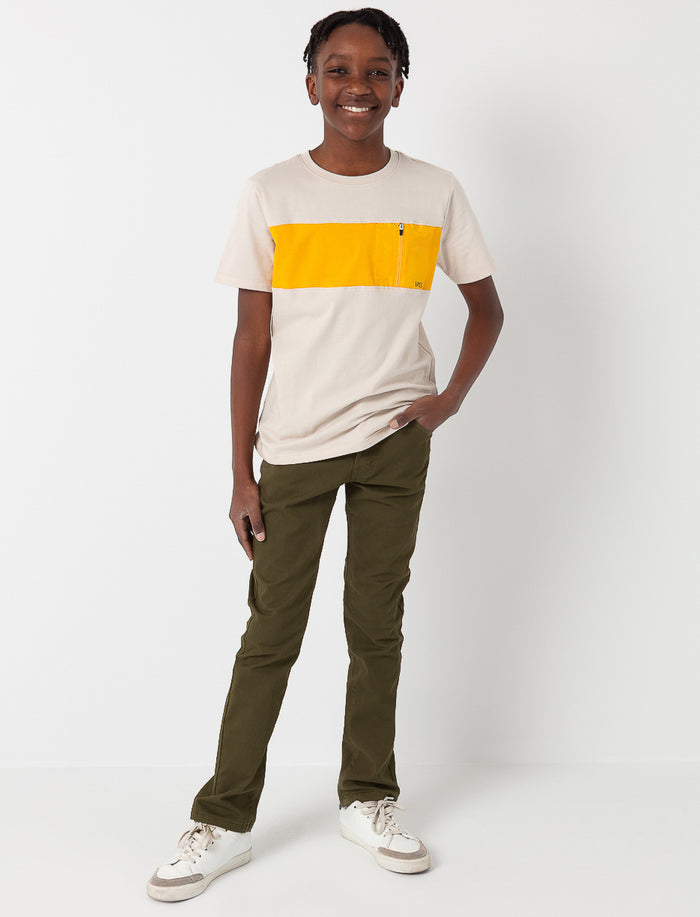 Pantalon jambe droite - ado garçon