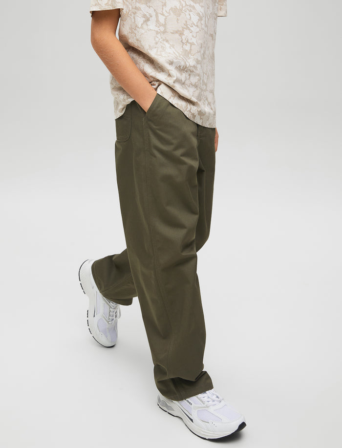 Pantalon jambe large